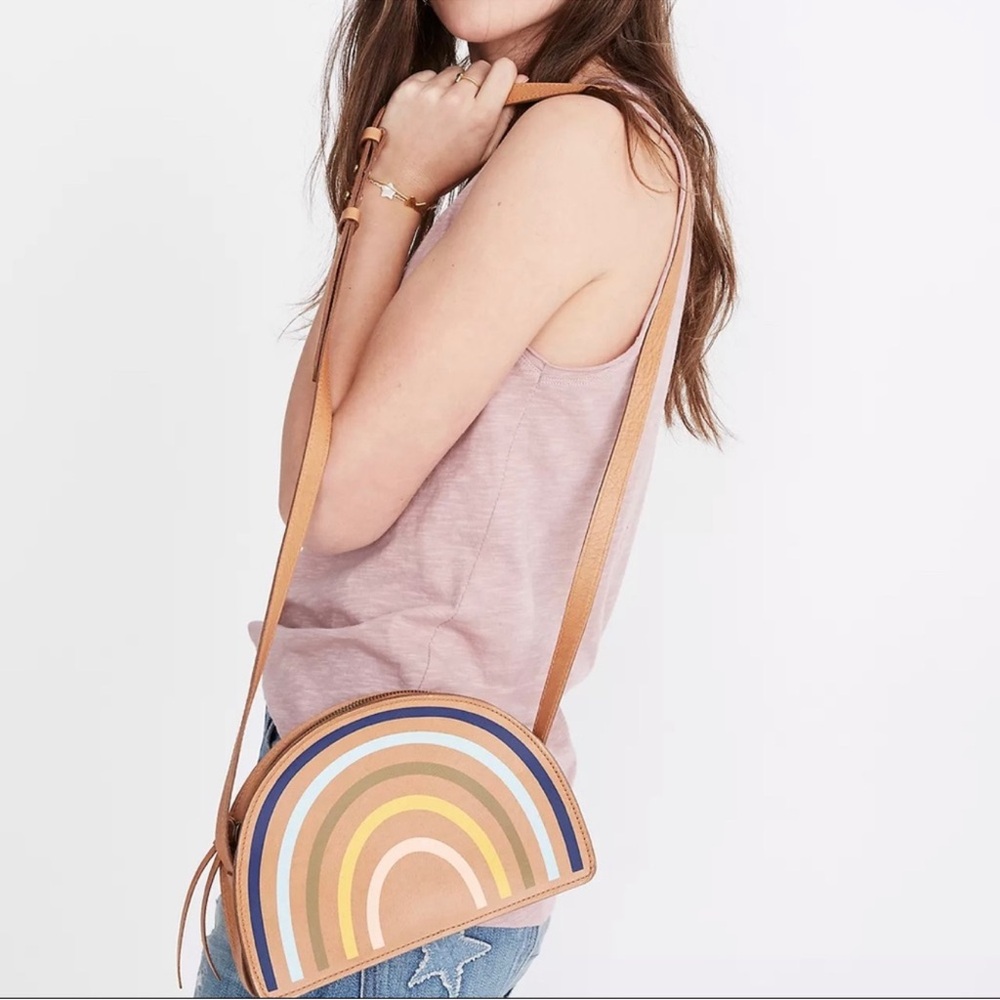 Madewell Colorful Rainbow Crossbody Bag